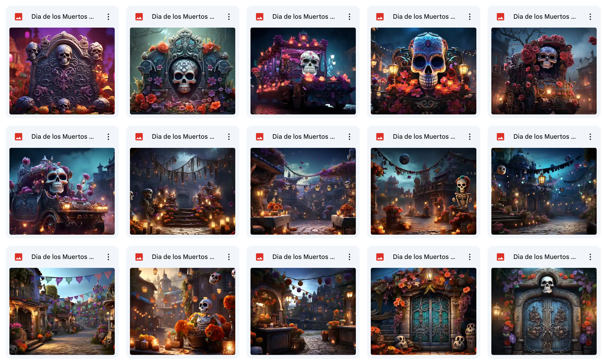 Ultimate Día de los Muertos Background Bundle - Meg Bitton Productions