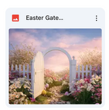 Easter Gate Background Bundle