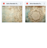 Magical Boho Mandela Textures