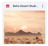 Boho Desert Studio Background Bundle