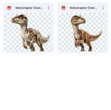 Magical Velociraptor Overlays