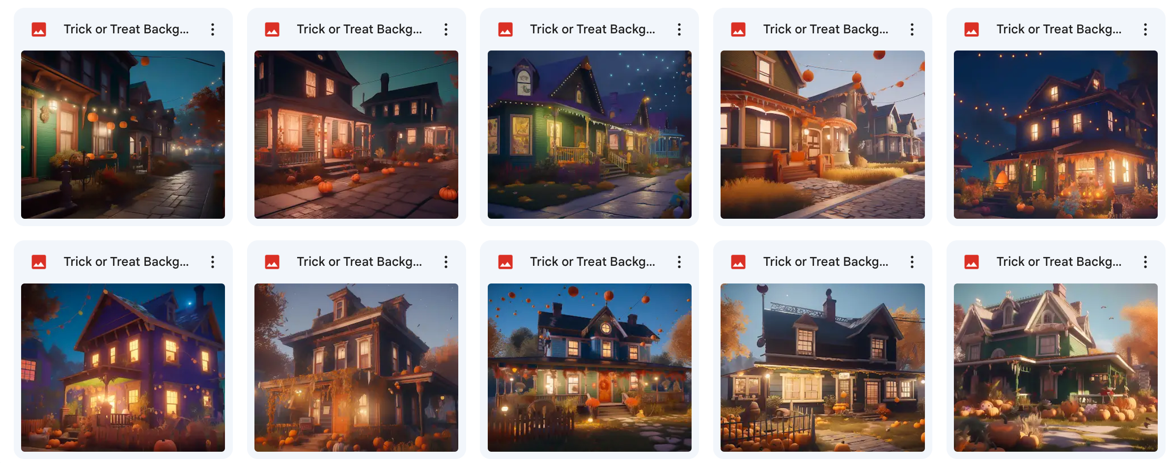 Trick or Treat Asset Pack - Meg Bitton Productions