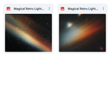 Magical Retro Light Leak Overlays