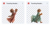 Magical Traveling Reader Model Overlays