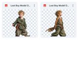 Magical Lost Boy Model Overlays