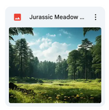 Jurassic Meadow Background Bundle