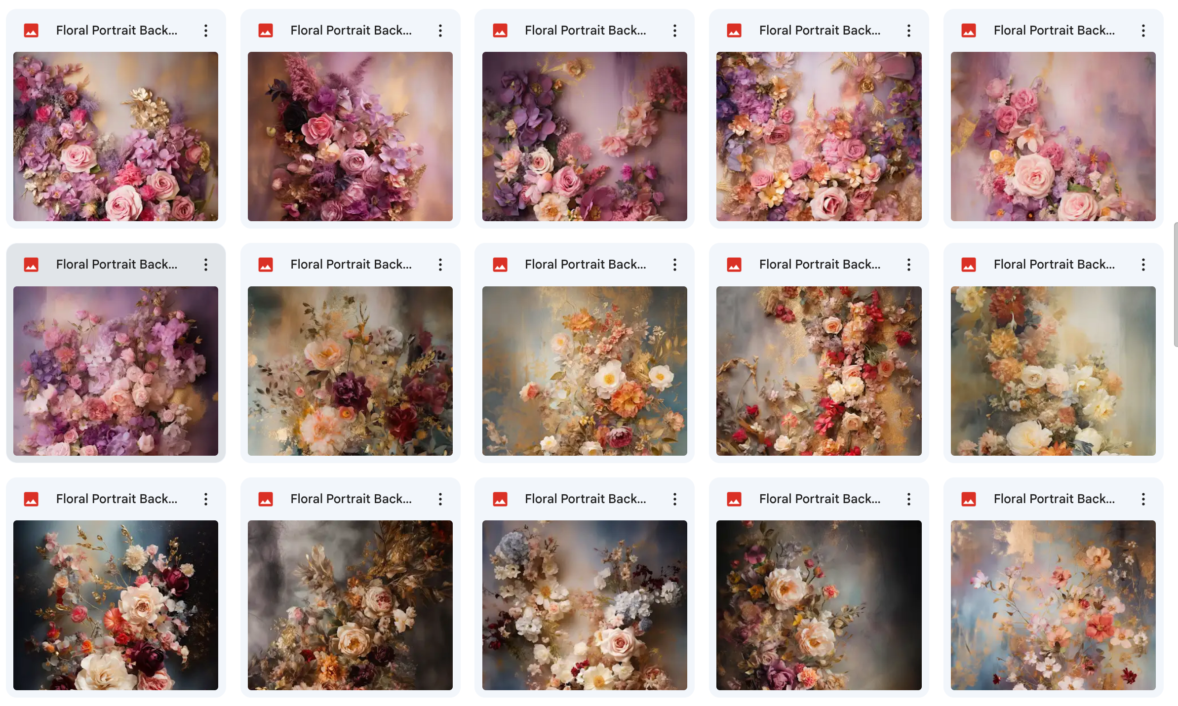 Ultimate Floral Portrait Background Bundle - Meg Bitton Productions