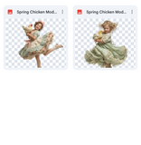 Magical Spring Chicken Model Overlays