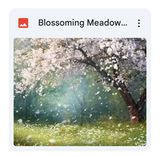 Blossoming Meadow Background Bundle