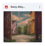 Rainy Alley Background Bundle