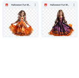 Magical Halloween Fun Model Overlays
