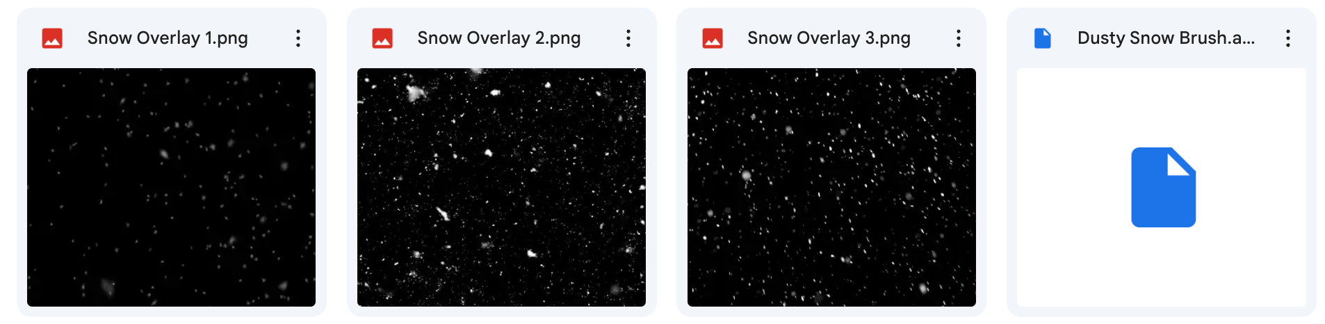 Illustrated Winter Mini Asset Pack - Meg Bitton Productions