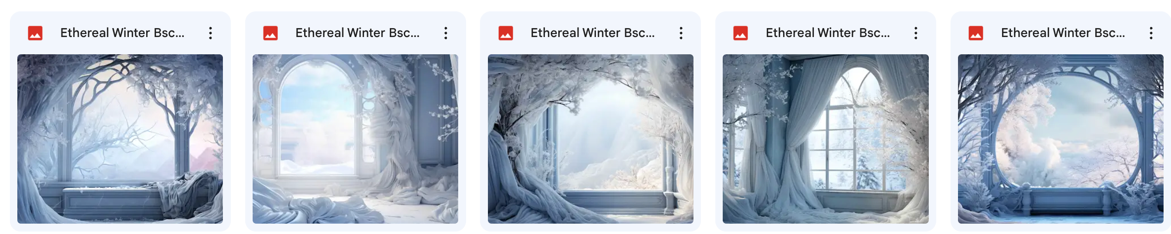 Ethereal Winter Asset Pack - Meg Bitton Productions
