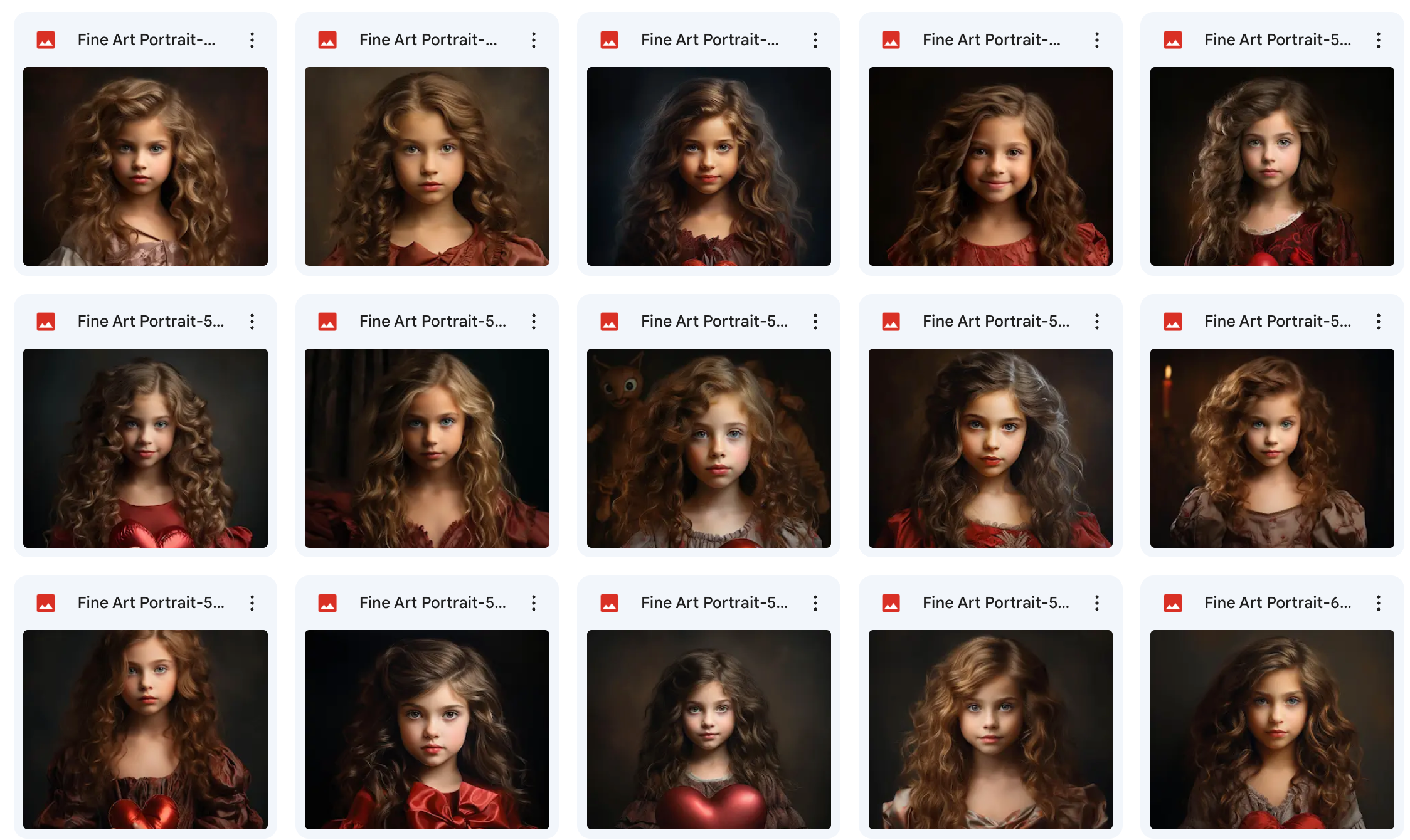Valentine's Fine Art Portrait Asset Pack - Meg Bitton Productions