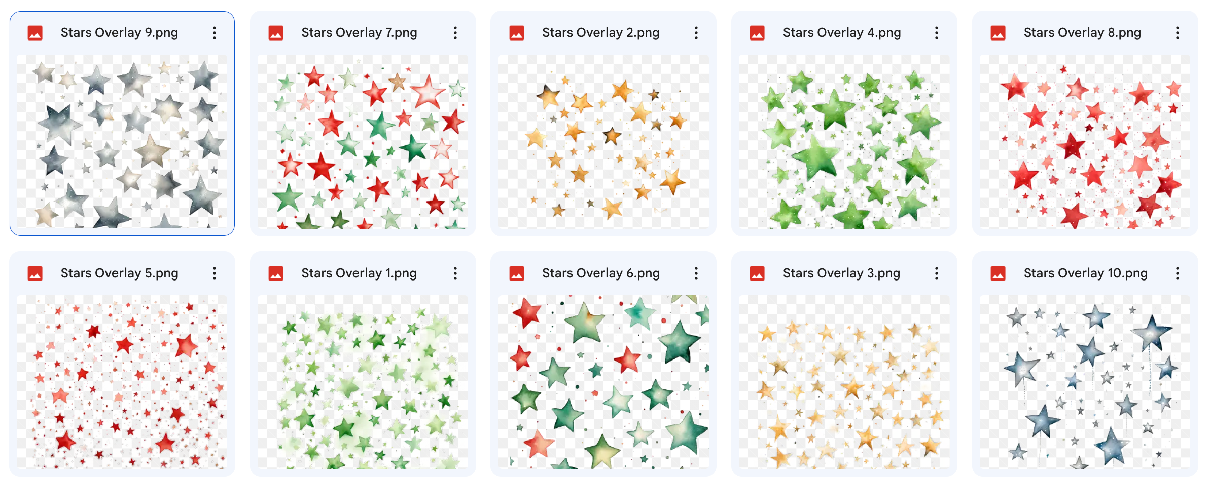 Illustrated Christmas Joy Asset Pack - Meg Bitton Productions