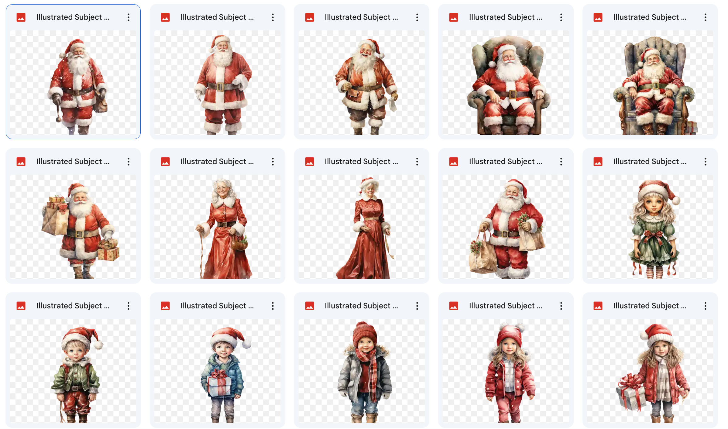 Illustrated North Pole Asset Pack - Meg Bitton Productions