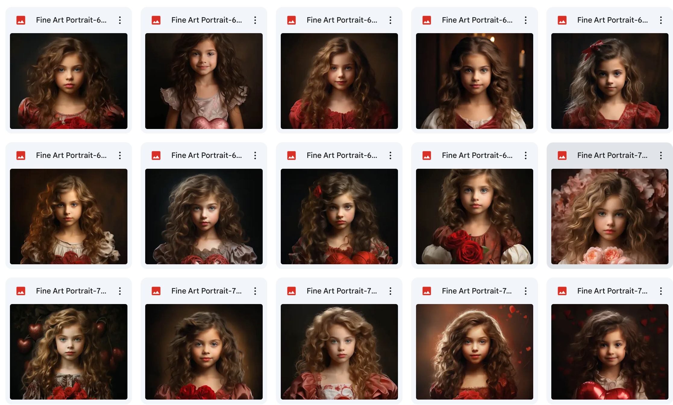 Valentine's Fine Art Portrait Asset Pack - Meg Bitton Productions