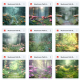 Ultimate Mushroom Path Background Bundle