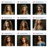 Princess Fine Art Background & Portrait Asset Pack