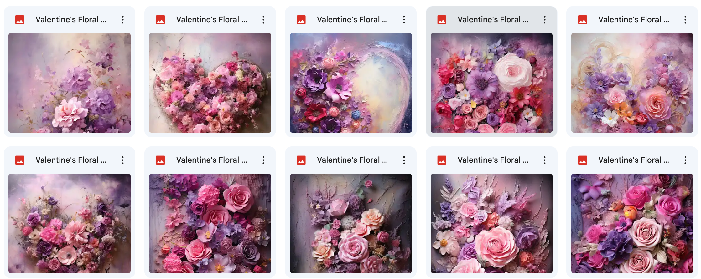 Ultimate Valentine's Floral Portrait Background Bundle - Meg Bitton Productions