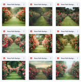 Ultimate Rose Path Background Bundle