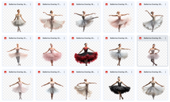 Ballerina Asset Pack - Meg Bitton Productions
