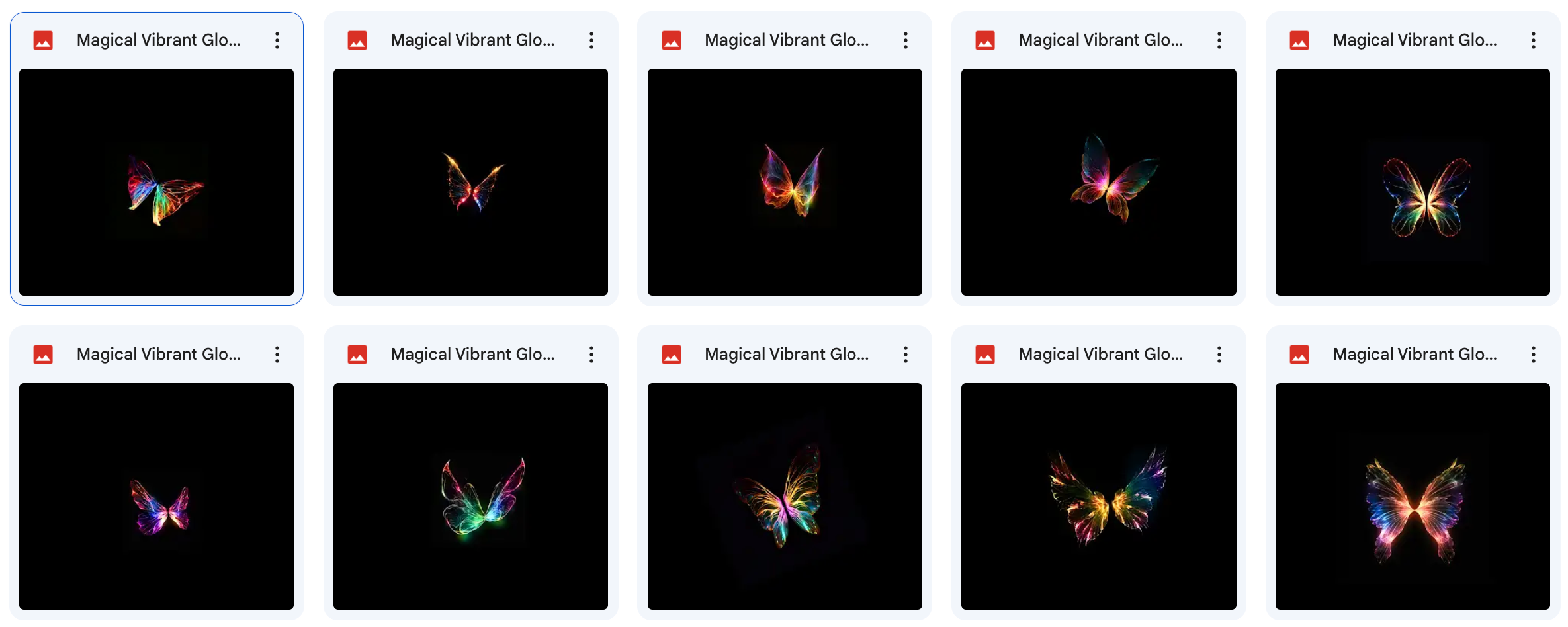 Magical Vibrant Glowing Butterfly Overlays - Meg Bitton Productions