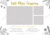 Fall Mini Session Template #6