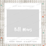Fall Mini Session Template #9