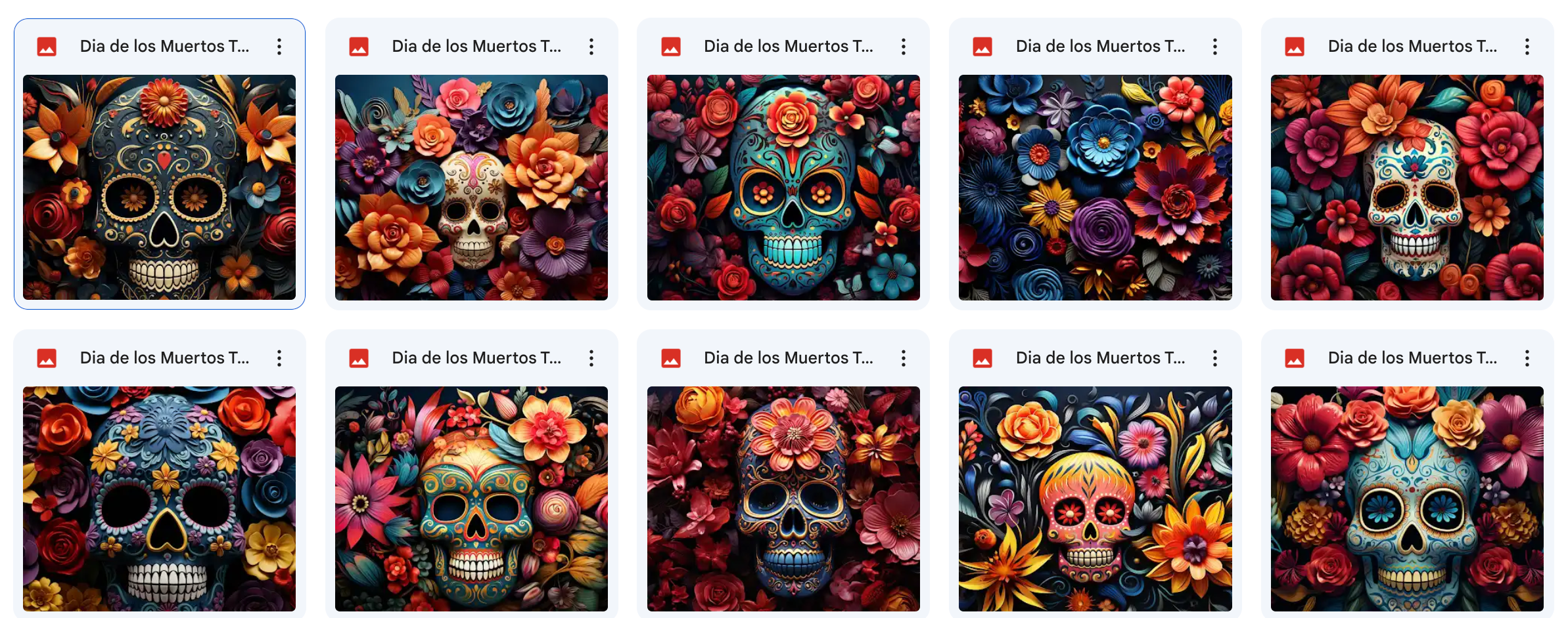 Magical Dia de los Muertos Textures - Meg Bitton Productions