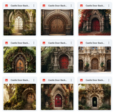Ultimate Castle Door Background Bundle
