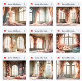 Ultimate Spring Silks Background Bundle