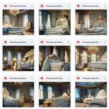 Ultimate Princess and the Pea Background Bundle