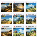 Ultimate Fable Path Background Bundle