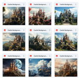 Ultimate Castle Background Bundle