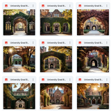 Ultimate University Grad Background Bundle