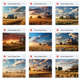 Ultimate Home Sweet Home Background Bundle