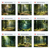 Ultimate Wild Forest Background Bundle