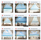 Ultimate Boho Beach Background Bundle