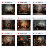 Ultimate Fine Art Room Background Bundle
