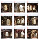 Ultimate Wild Rose Background Bundle