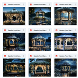 Ultimate Pond Gazebo Background Bundle