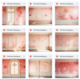 Ultimate Pink Room Background Bundle