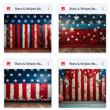 Ultimate Stars & Stripes Background Bundle