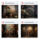 Ultimate Fine Art Room Background Bundle