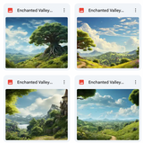 Ultimate Enchanted Valley Background Bundle