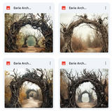 Ultimate Eerie Arch Background Bundle
