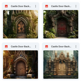 Ultimate Castle Door Background Bundle