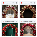 Ultimate Ornaments Arch Background Bundle