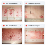 Ultimate Pink Room Background Bundle